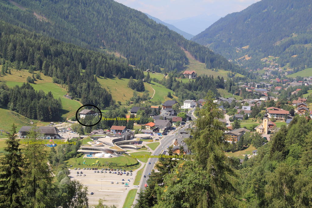 Pension Hubertushof Beim Roemerbad Bad Kleinkirchheim Exterior photo